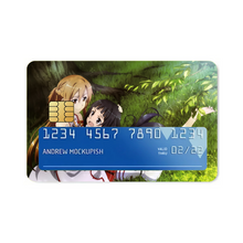 Load image into Gallery viewer, Asuna and Yuuki Credit Card Skins (4-in-1 Pack)