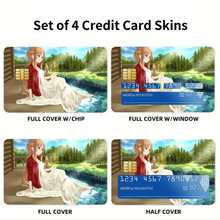 Load image into Gallery viewer, Asuna Yuuki Credit Card Skins (4-in-1 Pack)