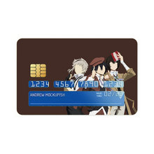 Load image into Gallery viewer, Atsushi - Ranpo - Dazai | Bungou Stray Dogs Credit Card Skins (4-in-1 Pack)
