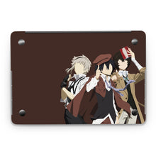Load image into Gallery viewer, Atsushi - Ranpo - Dazai | Bungou Stray Dogs  Macbook Skin