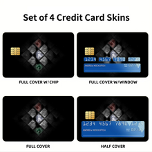 Load image into Gallery viewer, Attack on titan: emblem Credit Card Skins (4-in-1 Pack)