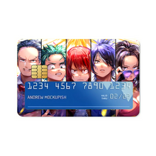 Load image into Gallery viewer, Bakugo Rescue Squad Credit Card Skins (4-in-1 Pack)