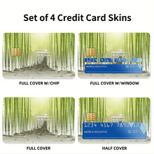 Load image into Gallery viewer, Bamboo Road Credit Card Skins (4-in-1 Pack)