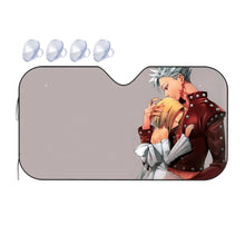 Load image into Gallery viewer, Ban and his Elaine Car Sunshade