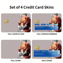 Load image into Gallery viewer, Ban and his Elaine Credit Card Skins (4-in-1 Pack)