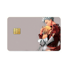 Load image into Gallery viewer, Ban and his Elaine Credit Card Skins (4-in-1 Pack)