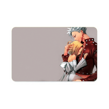 Load image into Gallery viewer, Ban and his Elaine Credit Card Skins (4-in-1 Pack)