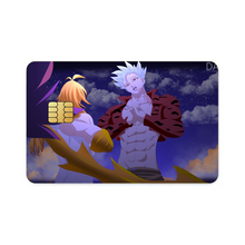 Load image into Gallery viewer, Ban Vs Meliodas ( Demon King) Credit Card Skins (4-in-1 Pack)