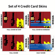 Load image into Gallery viewer, Bebop Shot Credit Card Skins (4-in-1 Pack)