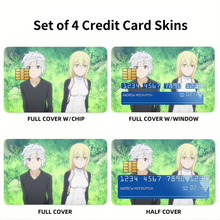 Load image into Gallery viewer, Bell and Aiz Credit Card Skins (4-in-1 Pack)