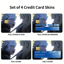 Load image into Gallery viewer, Bell and Aiz Credit Card Skins (4-in-1 Pack)