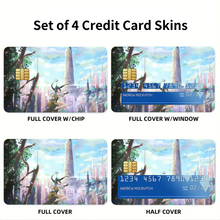 Load image into Gallery viewer, Bell and Hestia Credit Card Skins (4-in-1 Pack)
