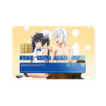 Load image into Gallery viewer, Bell and Hestia Credit Card Skins (4-in-1 Pack)