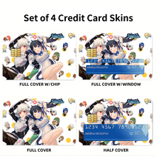 Load image into Gallery viewer, Bell&Hestia Credit Card Skins (4-in-1 Pack)