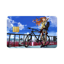Load image into Gallery viewer, Biking Asuka Credit Card Skins (4-in-1 Pack)