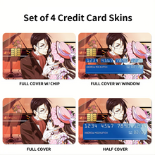 Load image into Gallery viewer, Black Butler Credit Card Skins (4-in-1 Pack)