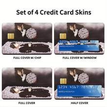 Load image into Gallery viewer, Black Butler Credit Card Skins (4-in-1 Pack)
