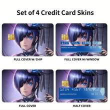 Load image into Gallery viewer, Black Butler Credit Card Skins (4-in-1 Pack)