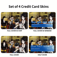 Load image into Gallery viewer, Black Butler Credit Card Skins (4-in-1 Pack)