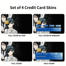 Load image into Gallery viewer, Black Butler Credit Card Skins (4-in-1 Pack)
