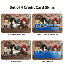 Load image into Gallery viewer, Black Butler Credit Card Skins (4-in-1 Pack)