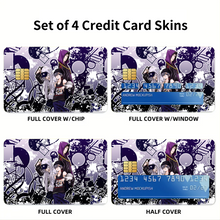 Load image into Gallery viewer, Black Butler Credit Card Skins (4-in-1 Pack)