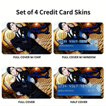 Load image into Gallery viewer, Black Butler Credit Card Skins (4-in-1 Pack)