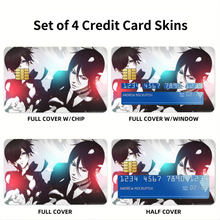 Load image into Gallery viewer, Black Butler Credit Card Skins (4-in-1 Pack)