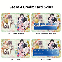 Load image into Gallery viewer, Black Butler Credit Card Skins (4-in-1 Pack)