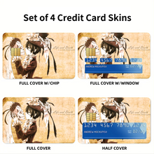 Load image into Gallery viewer, Black Butler Credit Card Skins (4-in-1 Pack)