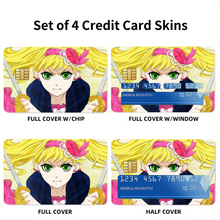 Load image into Gallery viewer, Black Butler Credit Card Skins (4-in-1 Pack)