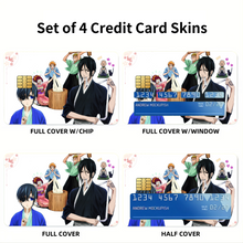 Load image into Gallery viewer, Black Butler Credit Card Skins (4-in-1 Pack)