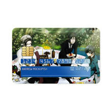 Load image into Gallery viewer, Black Butler Credit Card Skins (4-in-1 Pack)