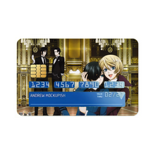 Load image into Gallery viewer, Black Butler Credit Card Skins (4-in-1 Pack)
