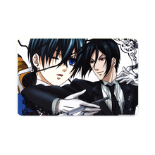 Load image into Gallery viewer, Black Butler Credit Card Skins (4-in-1 Pack)