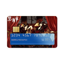 Load image into Gallery viewer, Black Butler Credit Card Skins (4-in-1 Pack)