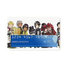 Load image into Gallery viewer, Black Butler Credit Card Skins (4-in-1 Pack)