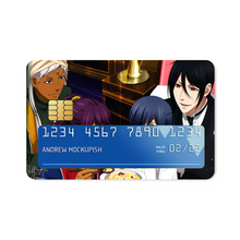 Load image into Gallery viewer, Black Butler Credit Card Skins (4-in-1 Pack)