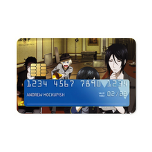 Load image into Gallery viewer, Black Butler Credit Card Skins (4-in-1 Pack)