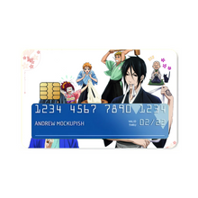 Load image into Gallery viewer, Black Butler Credit Card Skins (4-in-1 Pack)