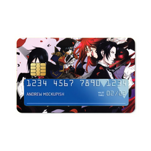 Load image into Gallery viewer, Black Butler Credit Card Skins (4-in-1 Pack)