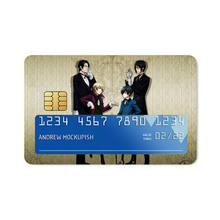 Load image into Gallery viewer, Black Butler Credit Card Skins (4-in-1 Pack)