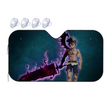 Load image into Gallery viewer, Black Clover Asta  Car Sunshade