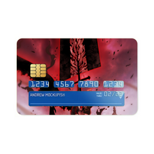 Load image into Gallery viewer, Black Clover Asta Credit Card Skins (4-in-1 Pack)