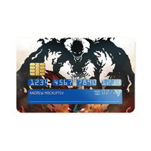 Load image into Gallery viewer, Black Clover Asta Credit Card Skins (4-in-1 Pack)