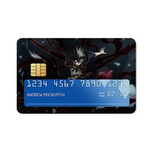 Load image into Gallery viewer, Black Clover Asta Credit Card Skins (4-in-1 Pack)