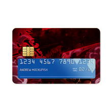 Load image into Gallery viewer, Black Clover Asta Credit Card Skins (4-in-1 Pack)