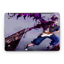 Load image into Gallery viewer, Black Clover Asta  Macbook Skin