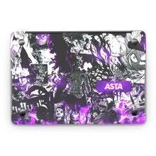 Load image into Gallery viewer, Black Clover Asta  Macbook Skin