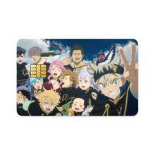 Load image into Gallery viewer, Black Clover Asta, Noelle Silva, Yami Sukehiro, Luck Voltia Credit Card Skins (4-in-1 Pack)